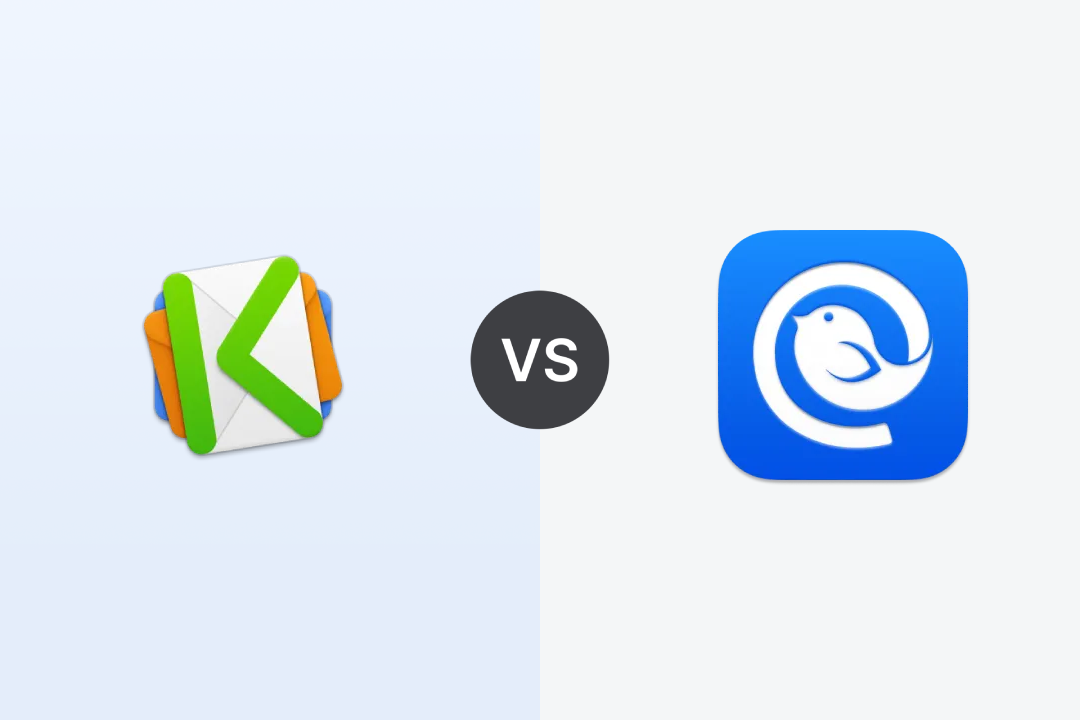 Kiwi for Gmail vs Mailbird Comparison Image