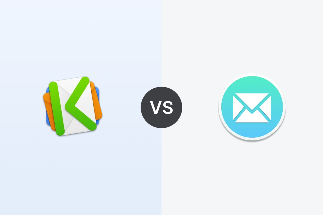 Kiwi for Gmail vs Mailspring Comparison Image