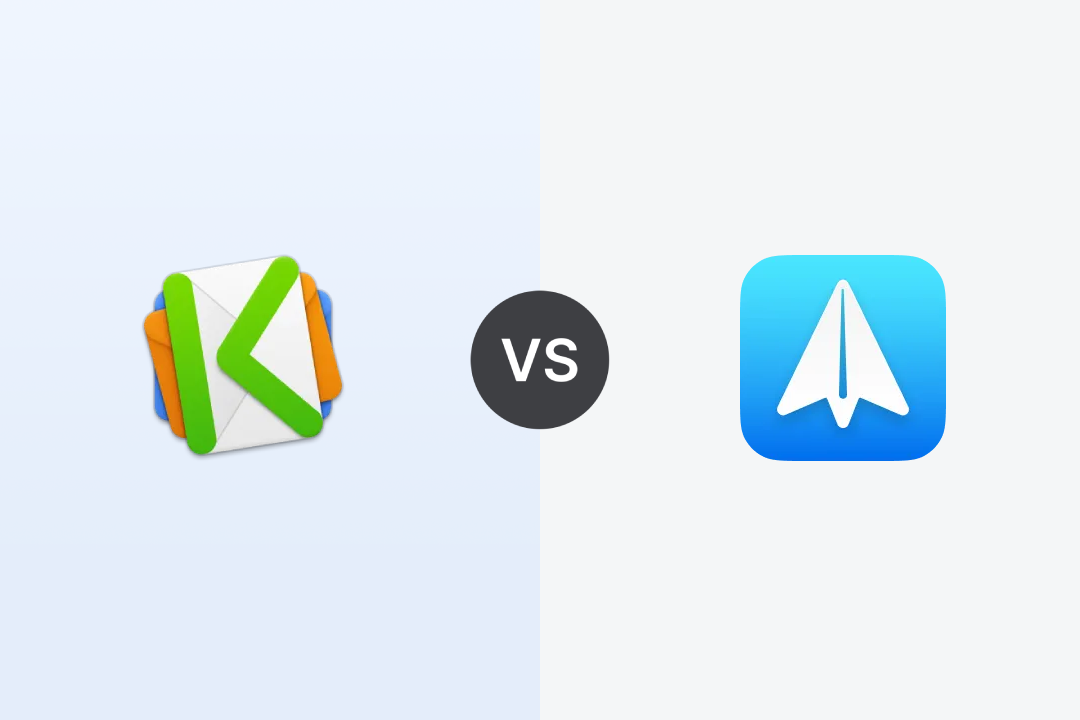 Kiwi for Gmail vs Spark Comparison Image