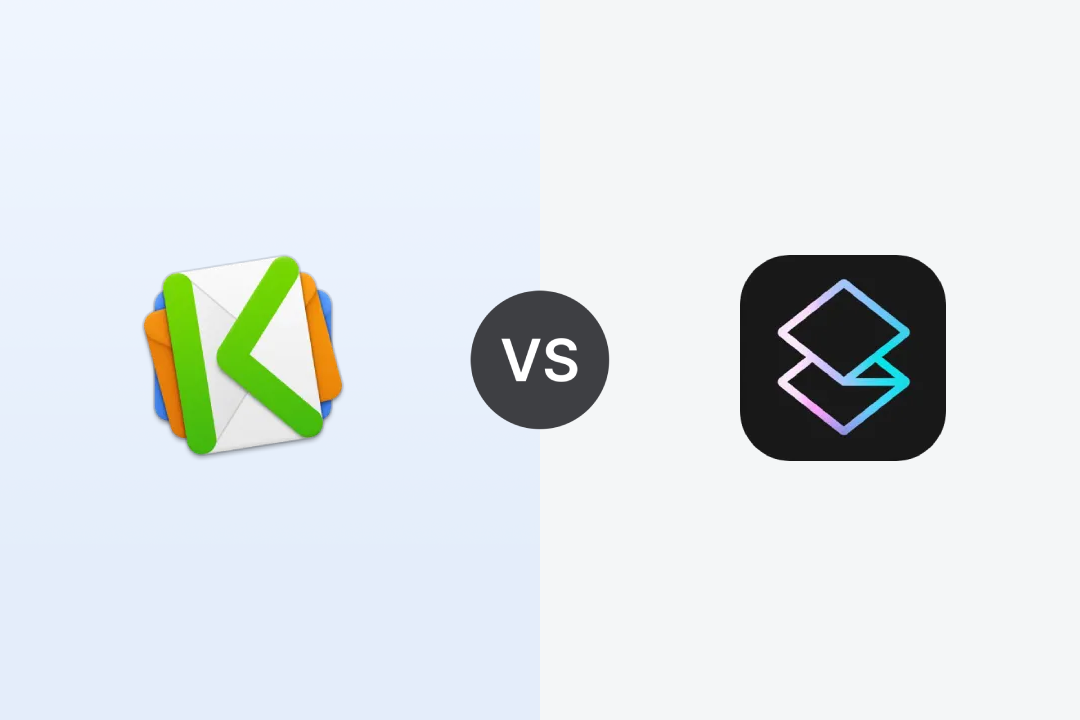 Kiwi for Gmail vs Superhuman Comparison Image
