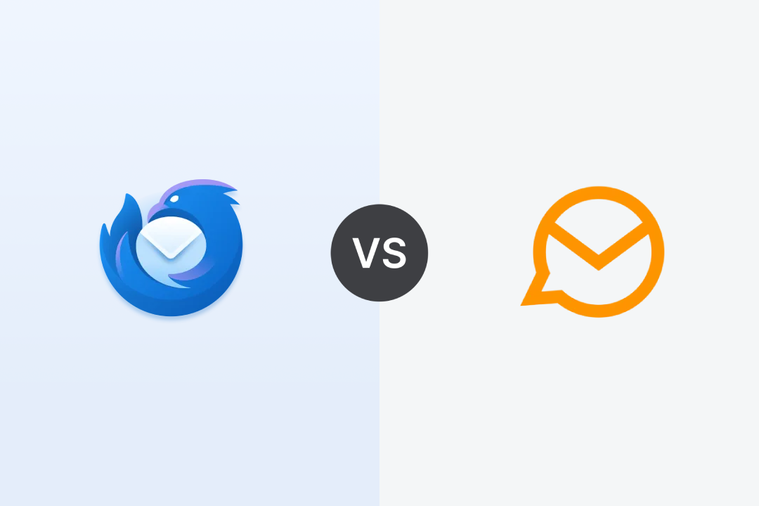 Thunderbird vs eM Client Comparison Image