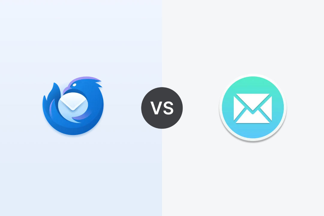Thunderbird vs Mailspring Comparison Image