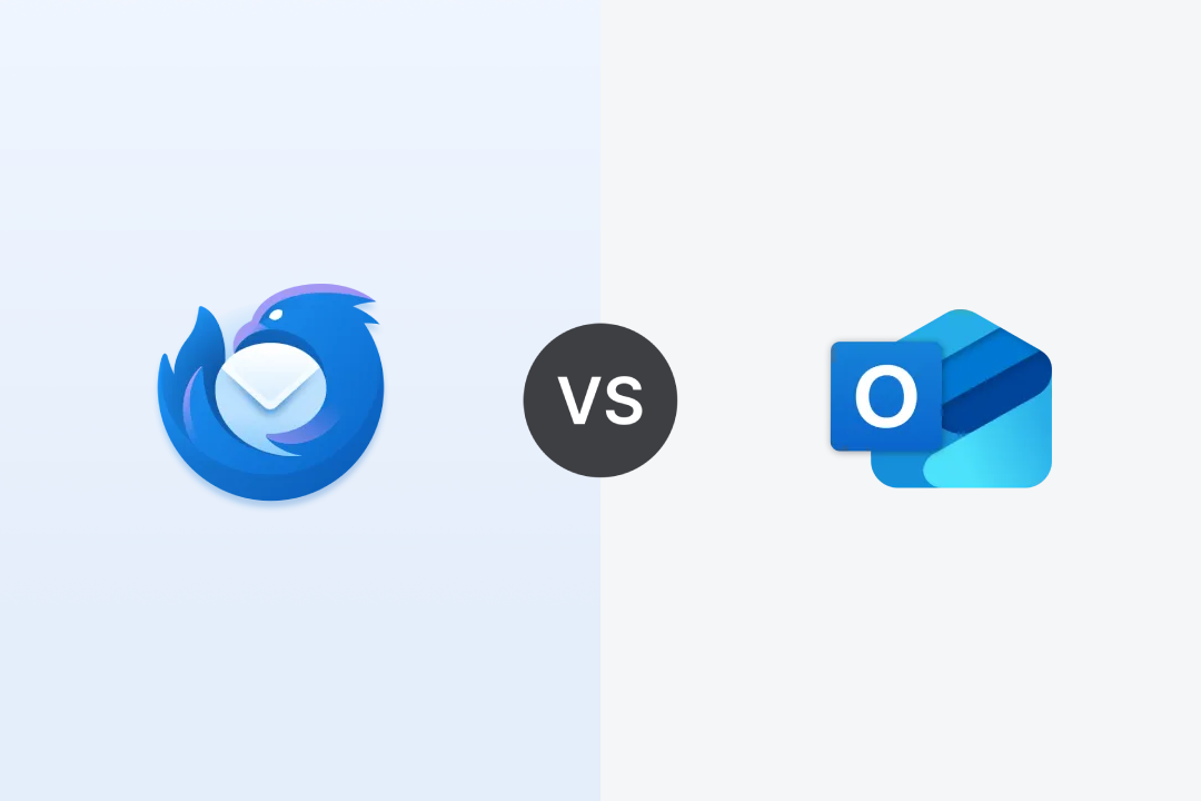Thunderbird vs Outlook for Windows Comparison Image