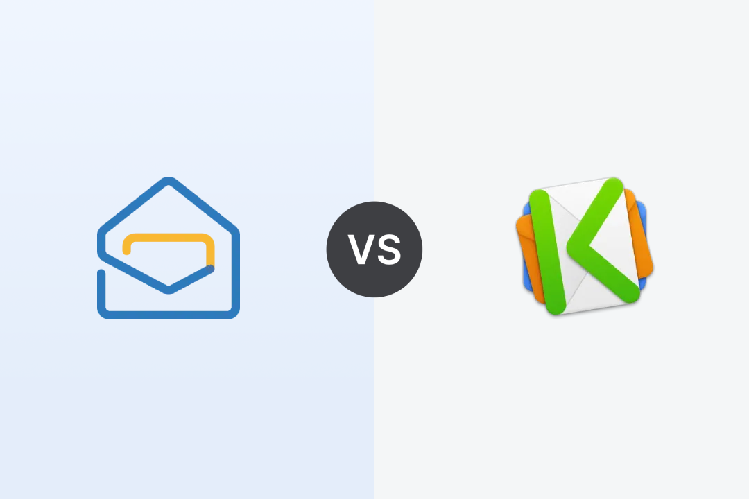 Zoho Mail Desktop Lite vs Kiwi for Gmail Comparison Image
