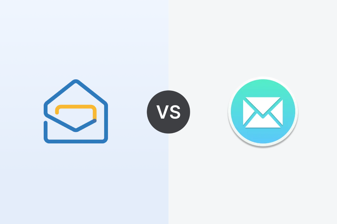 Zoho Mail Desktop Lite vs Mailspring Comparison Image
